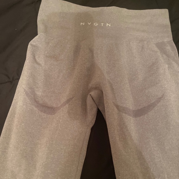 NVGTN Pants - NVGTN gray leggings